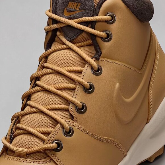 Nike Manoa Leather Mens Boots Size 8 Wheat/Haystack HF7095 700 (NEW) main image 8